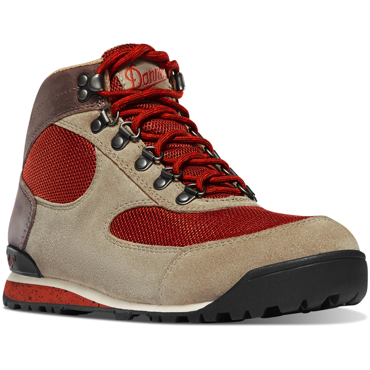 Botas Montaña Danner Mujer Mexico - Jag Dry Weather Kaki/Rojos - LRYTW9516